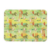 Magnet Flexible Aquarelle de champignons (Horizontal)