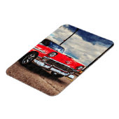 Magnet Flexible Aquarelle de Chevrolet Bel Air 1956 (Côté Gauche)