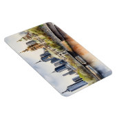 Magnet Flexible Aquarelle de Melbourne (Côté Droit)