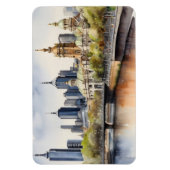 Magnet Flexible Aquarelle de Melbourne (Vertical)