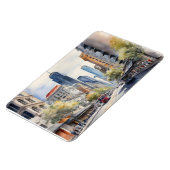 Magnet Flexible Aquarelle de Melbourne (Côté Gauche)