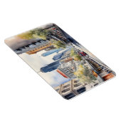 Magnet Flexible Aquarelle de Melbourne (Côté Droit)