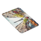 Magnet Flexible Aquarelle de Paris France (Côté Droit)