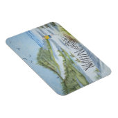 Magnet Flexible Aquarelle de plage (Côté Droit)