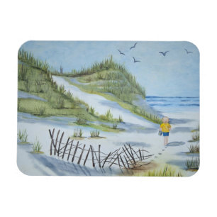 Magnet Flexible Aquarelle de plage