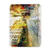 Magnet Flexible Aquarelle des rues du Vieux Prague (Vertical)