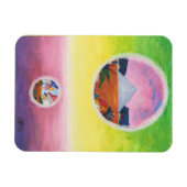 Magnet Flexible Aquarelle Dimensions Imaginaire Pyramide Dream Wor (Horizontal)