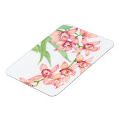 Magnet Flexible Aquarelle Fleurs roses (Côté Gauche)