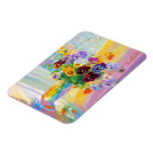 Magnet Flexible Aquarelle Florale (Côté Gauche)