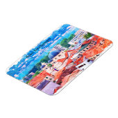 Magnet Flexible Aquarelle Kotor Montenegro (Côté Gauche)