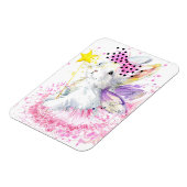 Magnet Flexible Aquarelle Lapin Fairy (Côté Gauche)