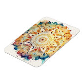 Magnet Flexible Aquarelle Mandala (Côté Gauche)