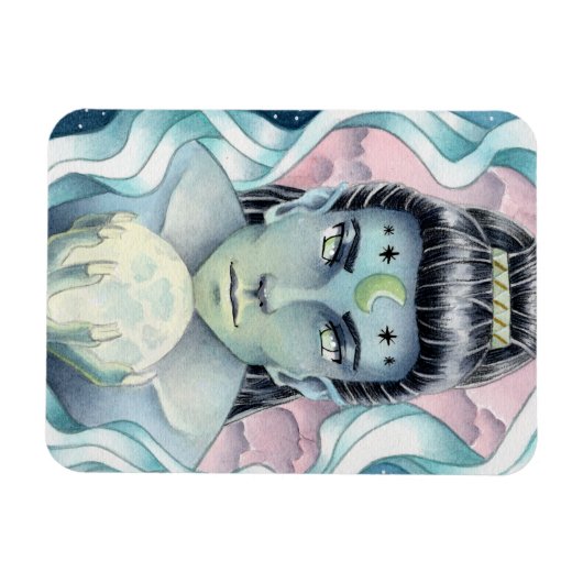 Magnet Flexible Aquarelle Moon Elf (Horizontal)