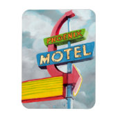 Magnet Flexible Aquarelle Motel Phoenix (Vertical)