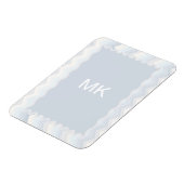 Magnet Flexible Aquarelle Ocean Shades Chevron (Côté Gauche)