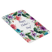 Magnet Flexible Aquarelle Peinte Florale Wreath Fête des Mères (Côté Droit)