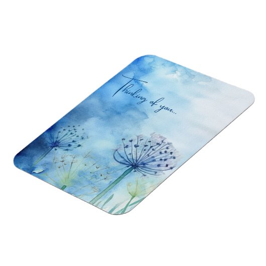 Magnet Flexible Aquarelle Penser à votre aimant (Côté Gauche)