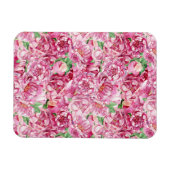 Magnet Flexible Aquarelle Pink Peonies (Horizontal)