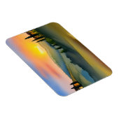 Magnet Flexible Aquarelle Pittoresque des collines toscanes (Côté Droit)