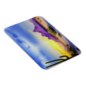 Magnet Flexible Aquarelle Pittoresque Desert Sunrise (Côté Droit)