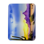 Magnet Flexible Aquarelle Pittoresque Desert Sunrise (Vertical)