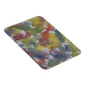 Magnet Flexible Aquarelle rouge bleu jaune (Côté Droit)