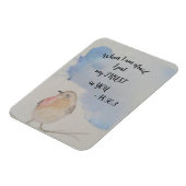 Magnet Flexible Aquarelle - texte 2024 année (Côté Gauche)