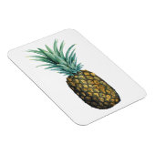 Magnet Flexible Aquarelle tropicale à ananas (Côté Droit)