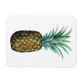 Magnet Flexible Aquarelle tropicale à ananas (Horizontal)