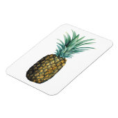 Magnet Flexible Aquarelle tropicale à ananas (Côté Gauche)