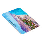 Magnet Flexible Aquarelle Vintage Fuerteventura Canaries (Côté Droit)