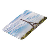 Magnet Flexible Aquarelle vintage Tour Paris Eiffel (Côté Gauche)
