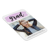 Magnet Flexible Aquarelle violet chic Aimant photo (Côté Droit)