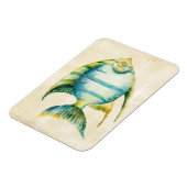 Magnet Flexible Aquarium bleu et jaune Poisson (Côté Gauche)