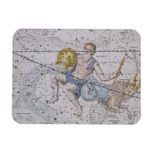 Magnet Flexible Aquarius et Capricorn, de "A Celestial Atlas", (Horizontal)