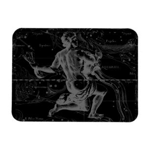 Magnet Flexible Aquarius Zodiac Constellation Hevelius 1690
