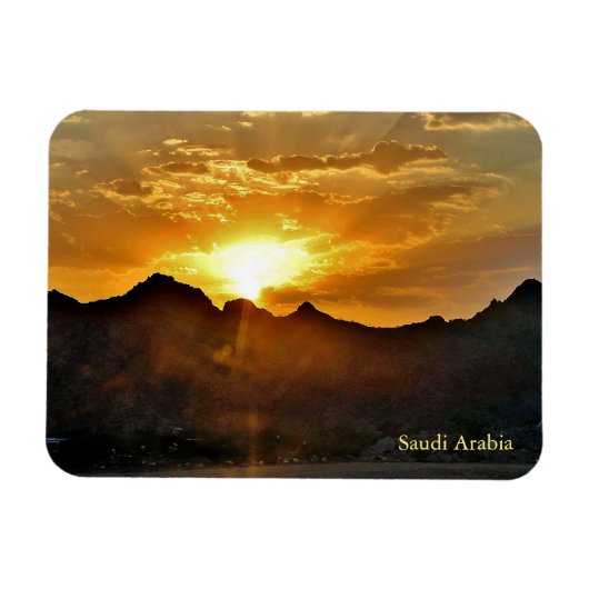 Magnet Flexible Arabie saoudite (Horizontal)