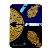 Magnet Flexible Arabie saoudite (Vertical)