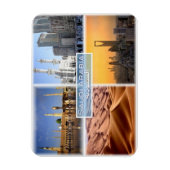 Magnet Flexible Arabie saoudite - Mosquée - Mecque - Rub Al Khali (Vertical)