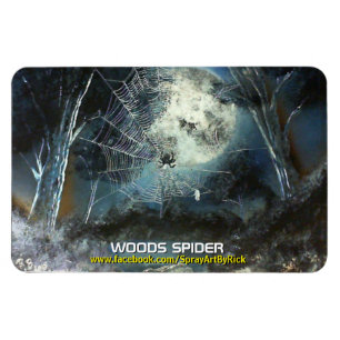 Magnet Flexible Araignée en bois