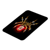 Magnet Flexible Araignée en vapeur noire (Côté Gauche)