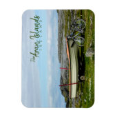 Magnet Flexible Aran Îles Bateau & Vélo (Vertical)