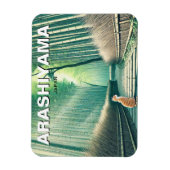 Magnet Flexible Arashiyama Japon Kyoto forêt de bambou (Vertical)