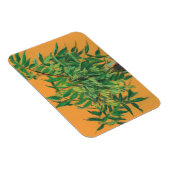 Magnet Flexible Arbre à cendres, vert jaune verdure estivale art f (Côté Droit)