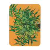 Magnet Flexible Arbre à cendres, vert jaune verdure estivale art f (Vertical)