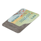 Magnet Flexible Arbre à vent Inséparables de bois Grain Enregistre (Côté Gauche)