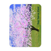 Magnet Flexible Arbre aux amandes en fleurs (Vertical)