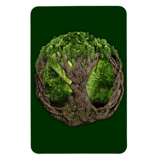 Magnet Flexible Arbre Celtique De Vie (Vertical)