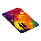 Magnet Flexible Arbre coloré d'amour (Côté Droit)