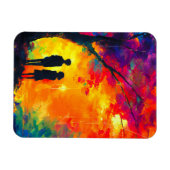 Magnet Flexible Arbre coloré d'amour (Horizontal)